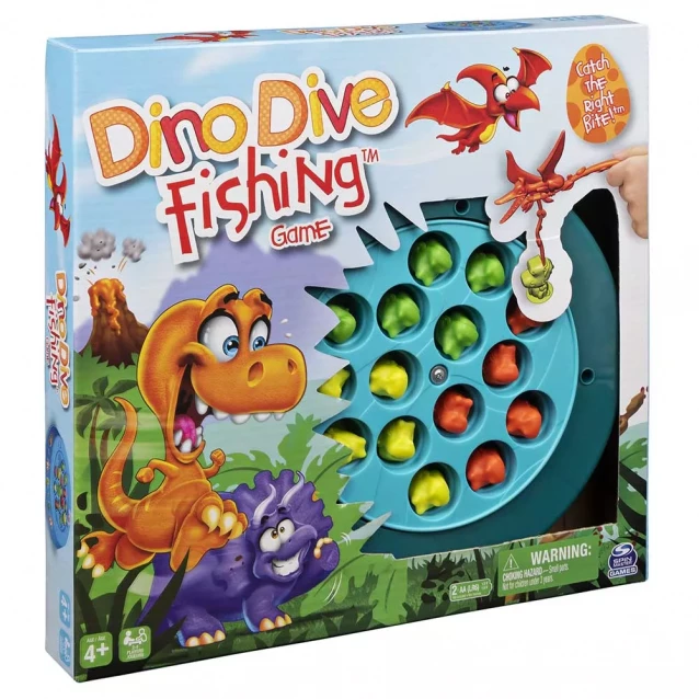 Настольная игра: веселая рыбалка «Динозаврики» - 2