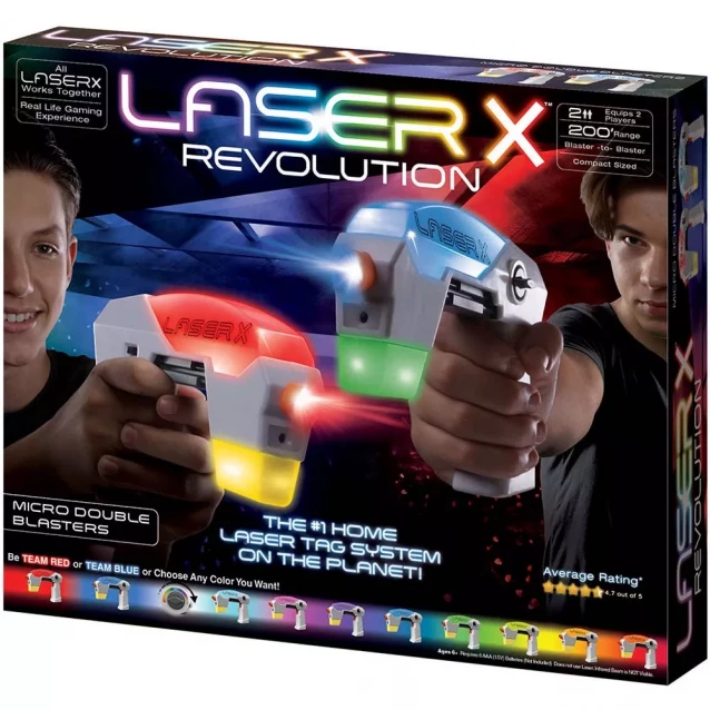 Ігровий набір для лазерних боїв - LASER X REVOLUTION MICRO ДЛЯ ДВОХ ГРАВЦІВ - 3