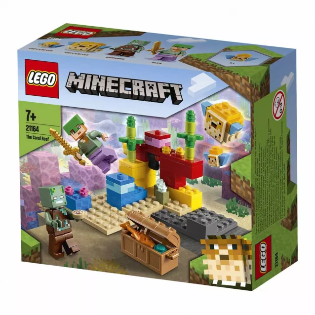 Конструктор LEGO Minecraft Кораловий риф (21164) - 1
