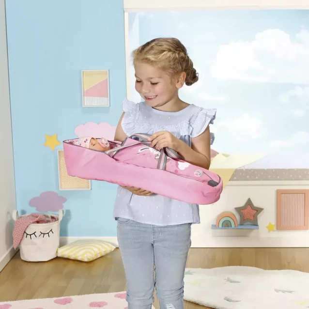 Люлька-перенесення для ляльки Baby Born 2в1 Солодкі сни (832448) - 6