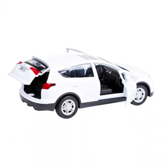 Автомодель TECHNOPARK Toyota RAV4 белый, 1:32 (RAV4-WH) - 10