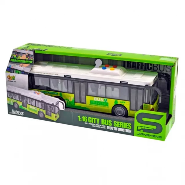 Машинка Diy Toys Автобус міський інерційний (CJ-4008557) - 2