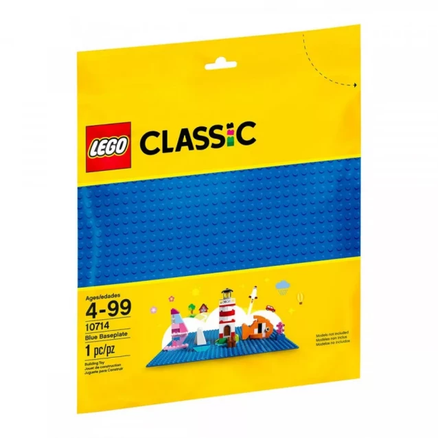 Конструктор LEGO Classic Базовая пластина синего цвета (10714) - 3