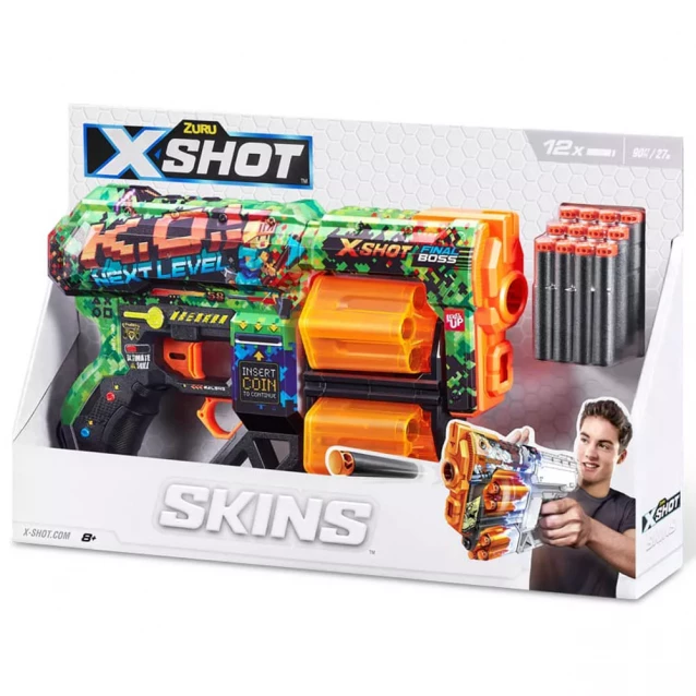 Бластер X-Shot Skins Dread К.О. (36517B) - 7