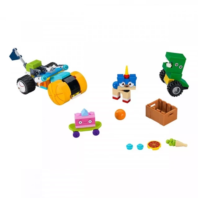 Конструктор Lego Unikitty Трехколесный мотоцикл принца Паппікорна (41452) - 4