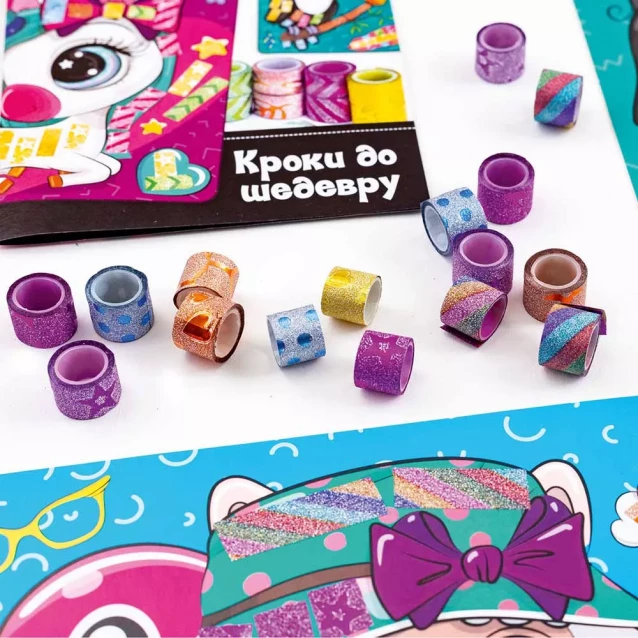 Набір для творчості Vladi-Toys Strips Art Щасливі мордочки (VT4433-13) - 3