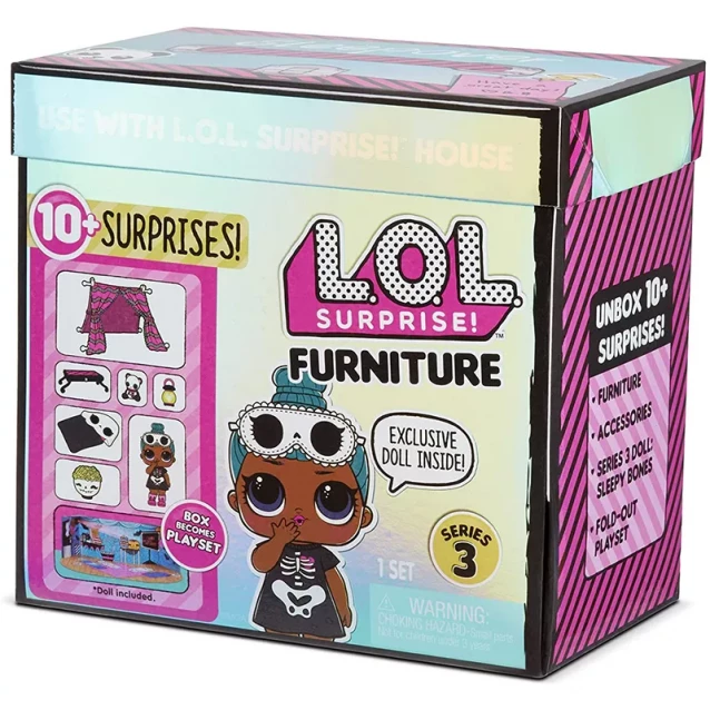 Игровой набор L.O.L. SURPRISE! серии Furniture S2 - Комната Леди-сплюшки (570035) - 6