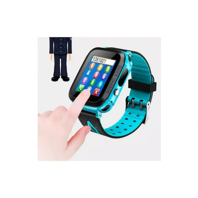 GOGPS ME Детские телефон-часы с GPS трекером GOGPS ME K13 Синие - 3