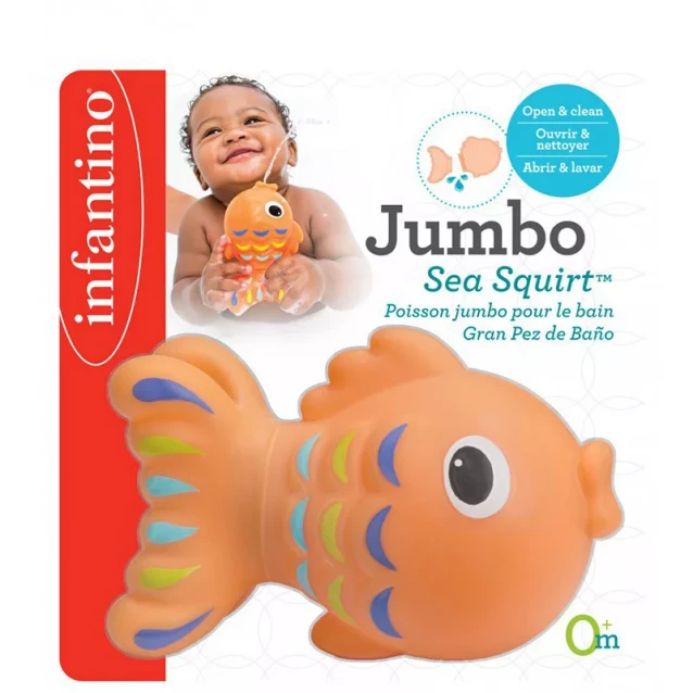 INFANTINO Іграшка-бризкалка для гри в воді "Рибка", 205033I - 2