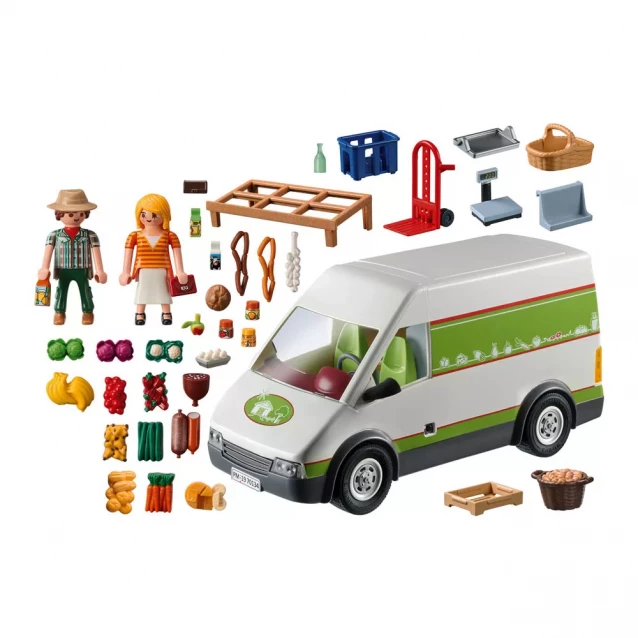 Ігровий набір Playmobil Пересувний фургон з продуктами (70134) - 3