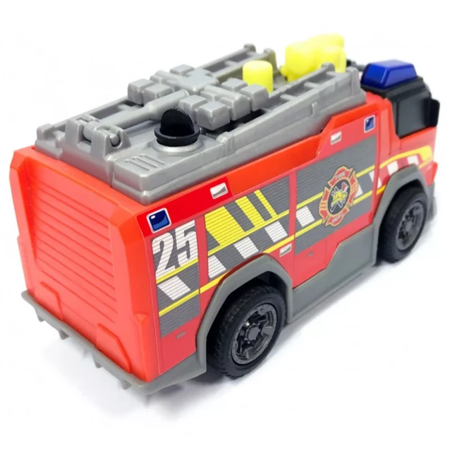 Машинка пожарная Dickie Toys Быстрое реагирование с контейнером для воды 15 см (3302028) - 7