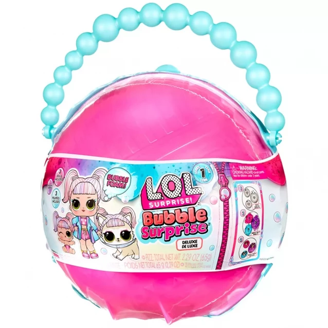 Игровой набор с куклой L.O.L. Surprise! Color Change Bubble Surprise Бабл (119845) - 1