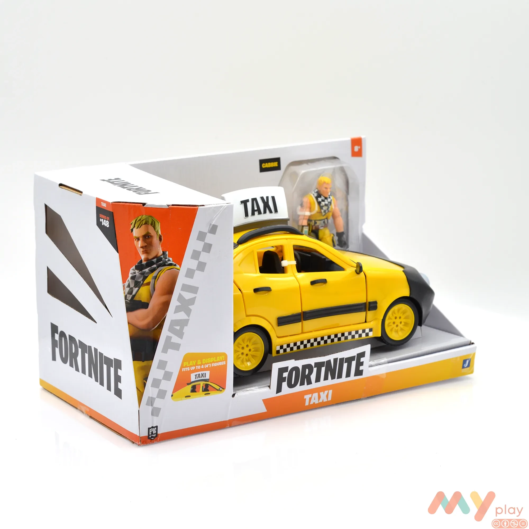 Ігровий набір Fortnite Joy Ride Vehicle Taxi Cab (FNT0817) - ФОТО в 360° - 1