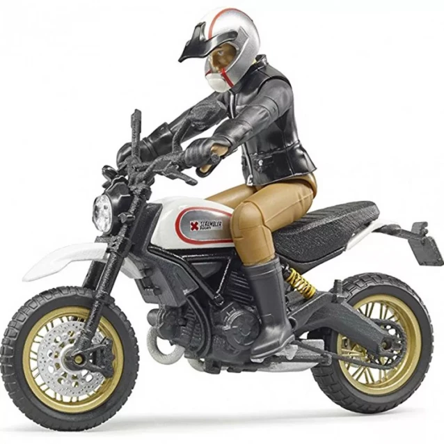 Игровой набор Bruder Мотоцикл с водителем (63051) - 6