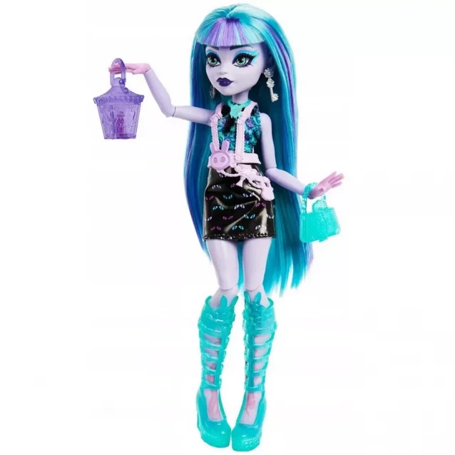 Лялька з сюрпризами Monster High Неонові та бомбезні Жахо-секрети Твайли (HNF82) - 5