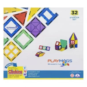 Конструктор Playmags магнітний набір 32 ел. PM165 дитяча іграшка
