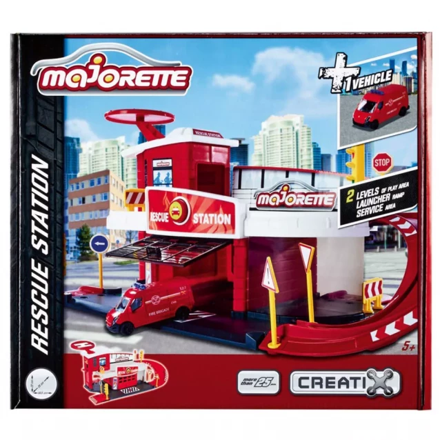 Игровой набор Majorette Пожарная станция (2050038) - 5