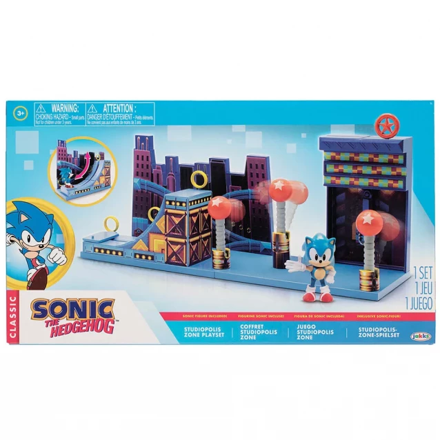 Ігровий набір Sonic the Hedgehog Сонік у Студіополісі (406924-RF1) - 1