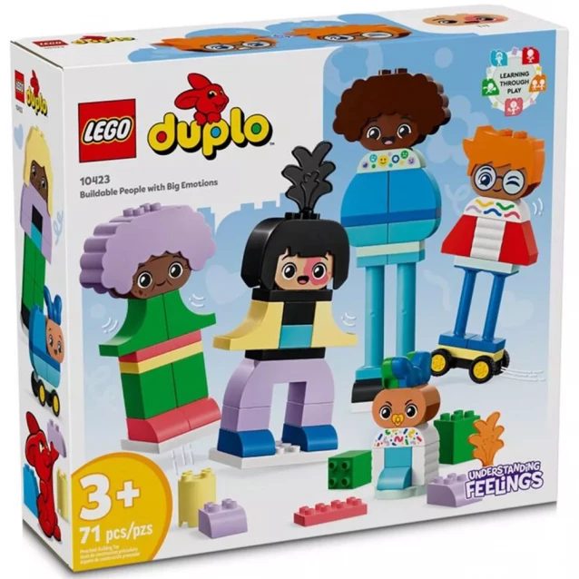 Конструктор LEGO Duplo Конструктор людей із сильними емоціями (10423) - 1