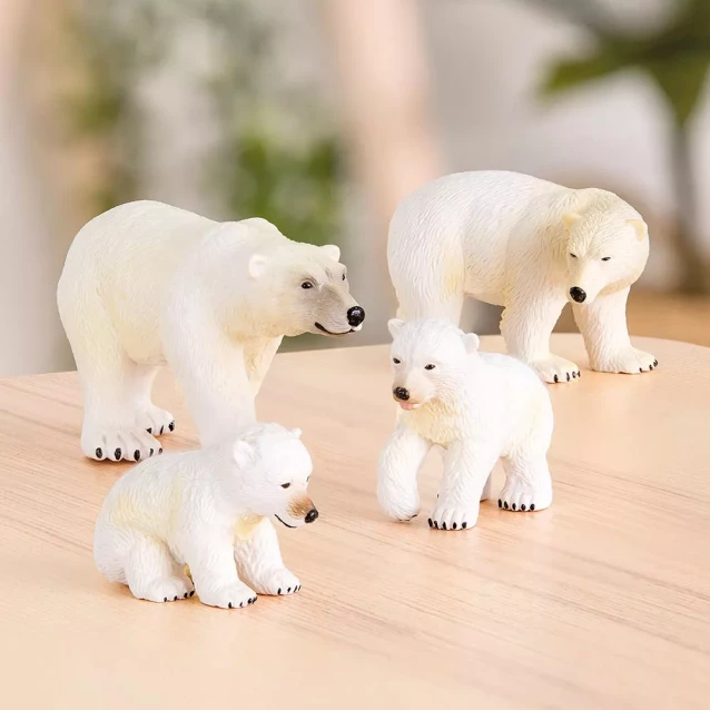 Набір фігурок Terra Сім'я полярних ведмедів (4 фігурки) (AN2731Z) - 2