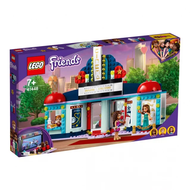 Конструктор Lego Friends Кінотеатр у Хартлейк-Сіті (41448) - 1