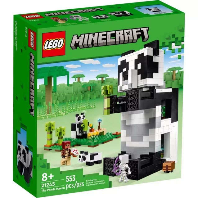 Конструктор LEGO Minecraft Помешкання панди (21245) - 1
