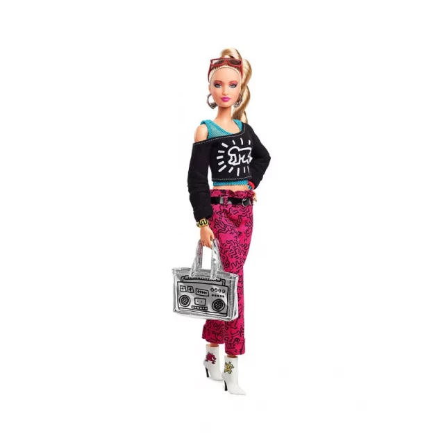 Колекційна лялька Barbie Х Кіт Харінг (FXD87) - 3