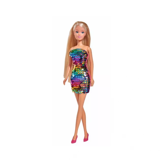 SIMBA Лялька Штеффі у сукні з паєтками-хамелеон, 3+ - 3