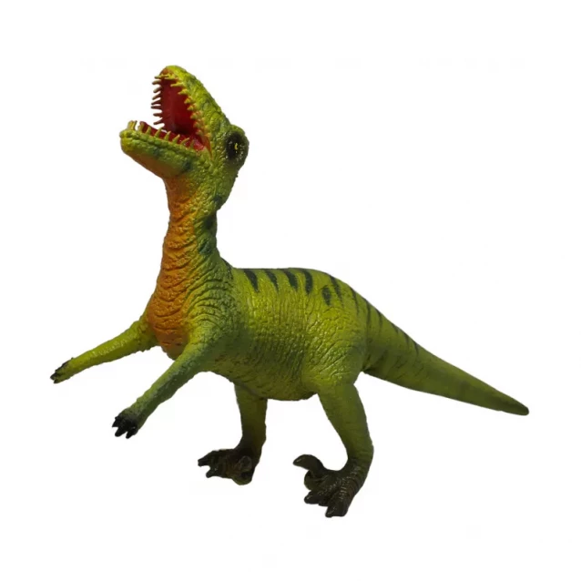 Динозавр Велоцираптор, зелений, 32 cm (см) - 1