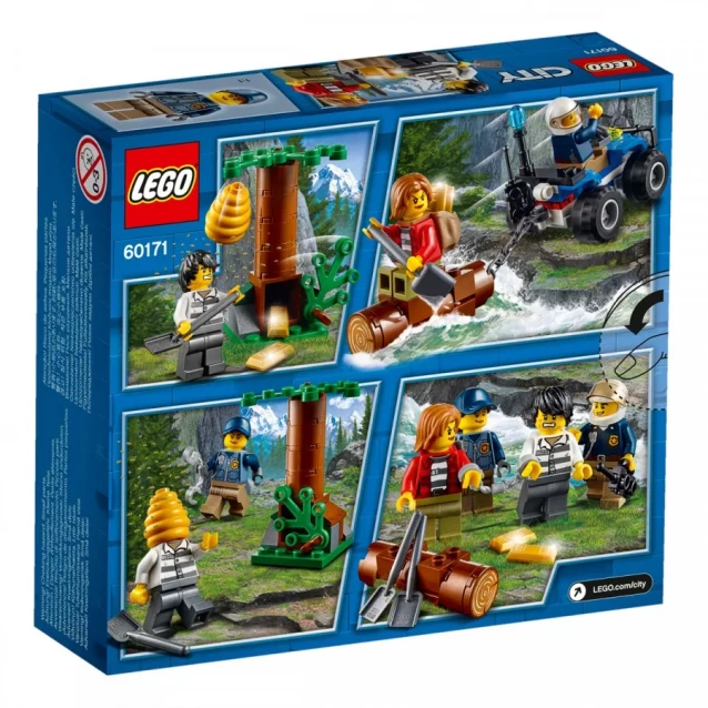 Конструктор LEGO City Беглецы В Горах (60171) - 5