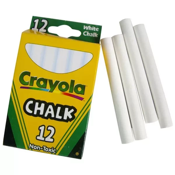 CRAYOLA Крейда 12 білі - 2