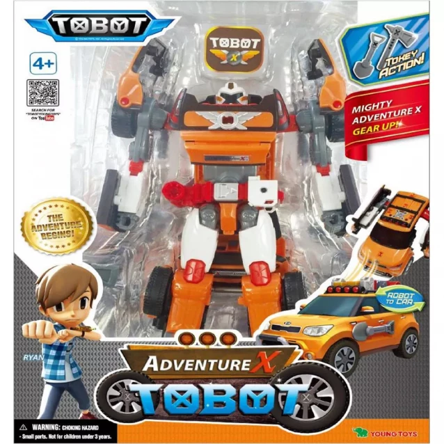 TOBOT іграшка-трансформер S3 ТОБОТ ADVENTURE X - 6