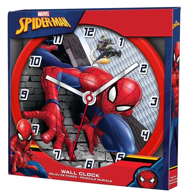 Годинник настінний Kids Licensing Spiderman (SPD3601) - 2