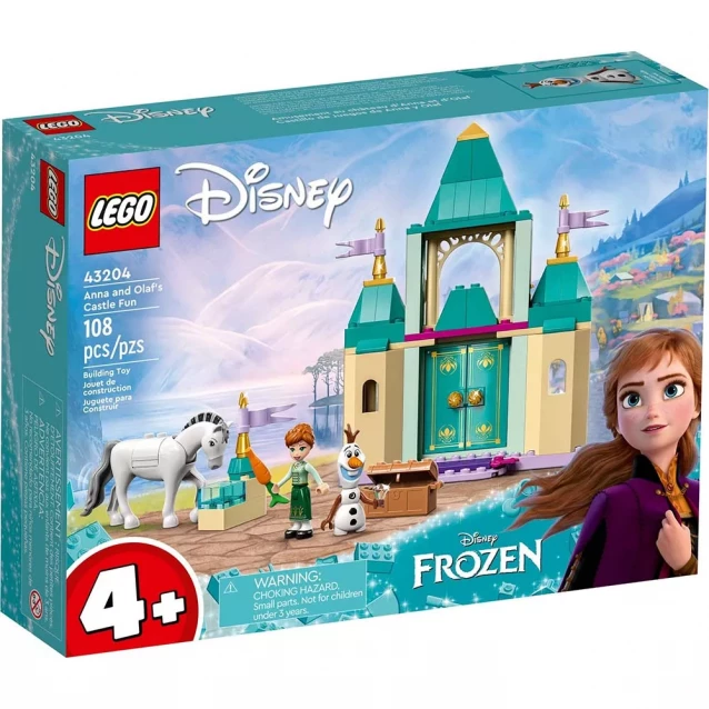 Конструктор LEGO Disney Розваги в замку Анни та Олафа (43204) - 1