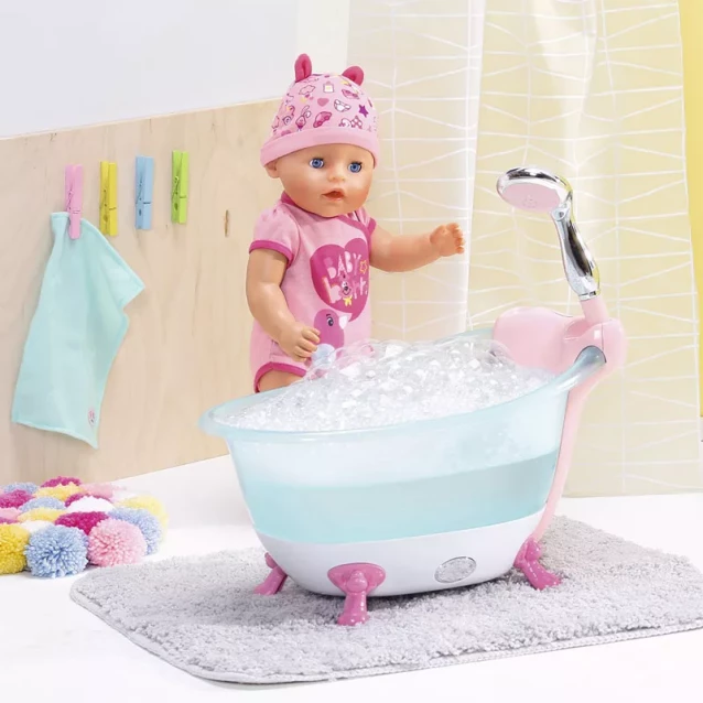 Автоматична ванночка для ляльки BABY BORN - ВЕСЕЛЕ КУПАННЯ (світло, звук) - 5