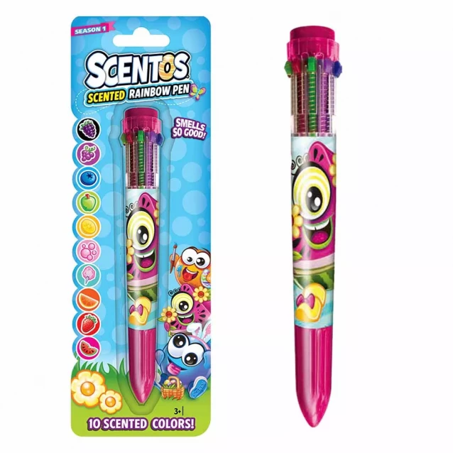 Многоцветная ароматная шариковая ручка Scentos - Пасхальные краски (11637-1) - 4