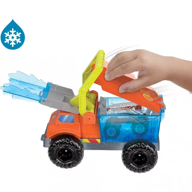 Ігровий набір Hot Wheels Monster Truck Зміни колір Пожежний порятунок (HPN73) - 4