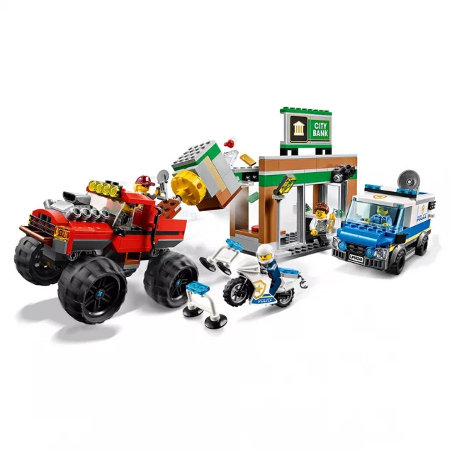 Конструктор LEGO City Ограбление с полицейским грузовиком-монстром (60245) - 4