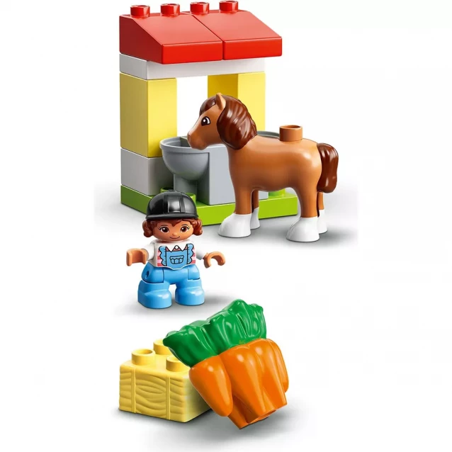 Конструктор LEGO Duplo Стайня і догляд за поні (10951) - 10