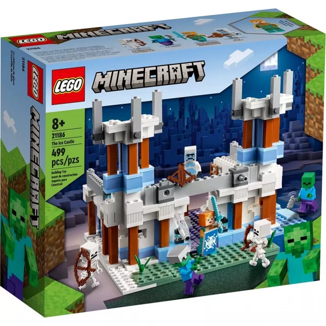 Конструктор LEGO Minecraft Крижаний замок (21186) - 1