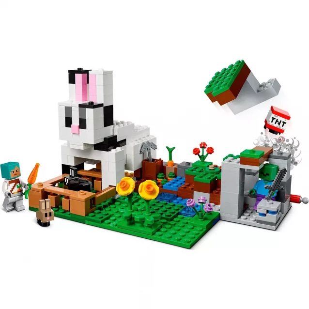 Конструктор LEGO Minecraft Кроличе Ранчо (21181) - 6