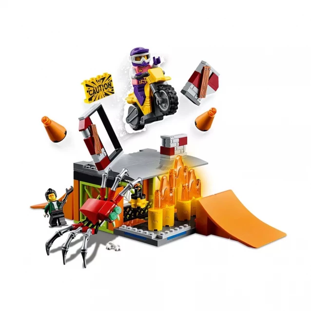 Конструктор LEGO CITY STUNTZ Каскадерский парк (60293) - 4