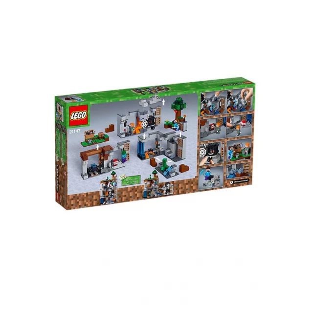 Конструктор LEGO Minecraft Пригоди На Скелях (21147) - 2