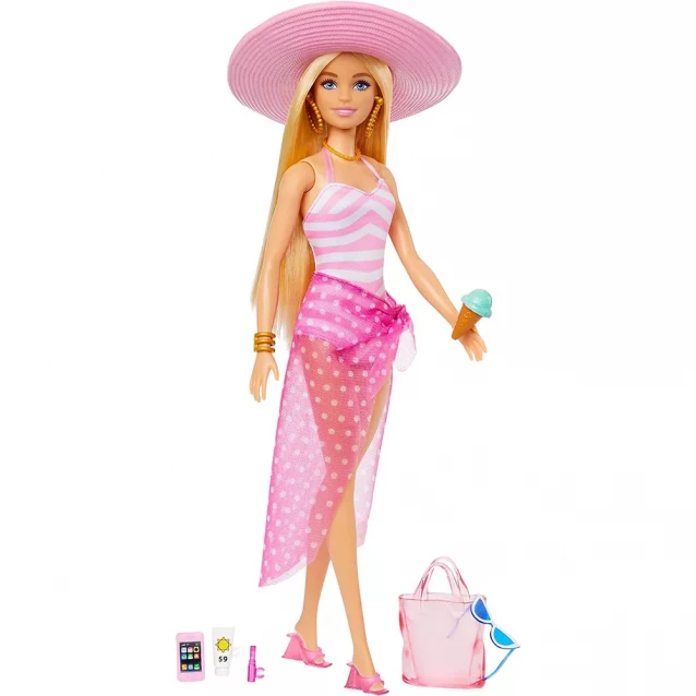 Лялька Barbie Пляжна прогулянка (HPL73) - 1