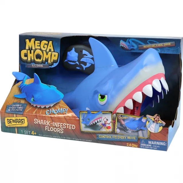 Іграшка Mega Chomp Акула на радіокеруванні (18493) - 1