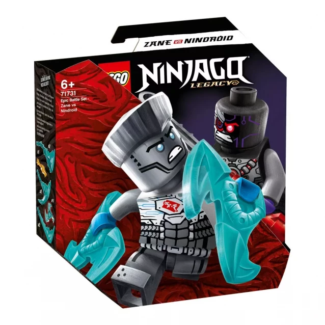 Конструктор LEGO Ninjago Грандіозна битва: Зейн проти Ніндроїда (71731) - 1