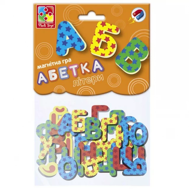 Игра магнитная Vladi-Toys Алфавит буквы (VT5900-02) - 1