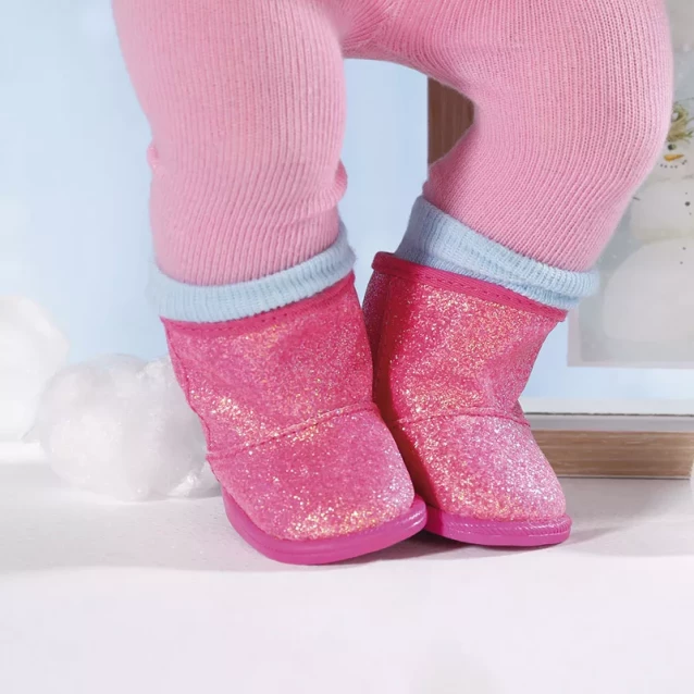Zapf Взуття для ляльки BABY BORN - РОЖЕВІ ЧОБІТКИ 824573-2 - 1