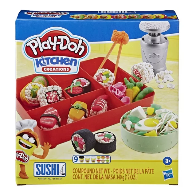 Набор пластилина Play Doh "Суши" (E79155L0) - 2