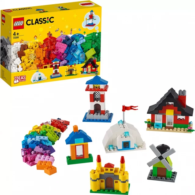 Конструктор LEGO Classic Кубики та будинки (11008) - 4